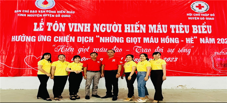 HIẾN MÁU NHÂN ĐẠO