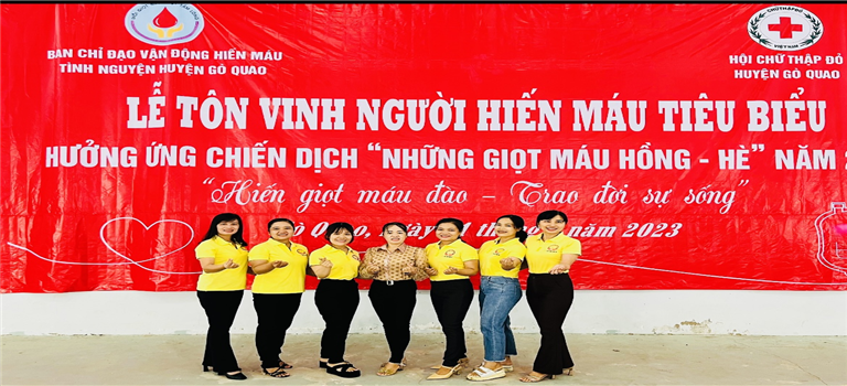 HIẾN MÁU NHÂN ĐẠO