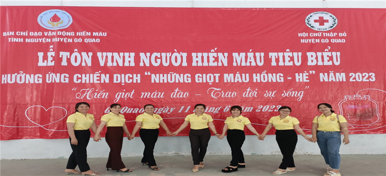 HIẾN MÁU NHÂN ĐẠO