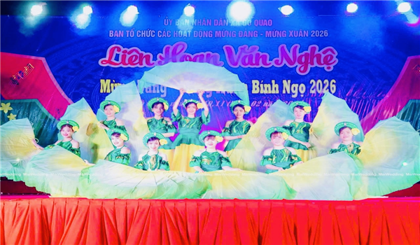 TRƯỜNG MẦM NON ĐỊNH AN THAM GIA HỘI THI VĂN NGHỆ  MỪNG ĐẢNG – MỪNG XUÂN BÍNH NGỌ 2026 