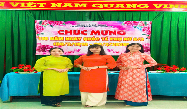 HỌP MẶT KỶ NIỆM 116 NĂM NGÀY QUỐC TẾ PHỤ NỮ 8/3  (08/3/1910 - 08/3/2026)